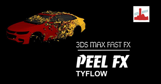Клочья в 3dsmax , tyflow