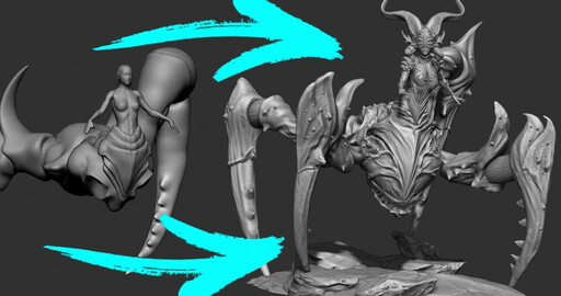 Making Of MTG Sheoldred Whispering One Part 2