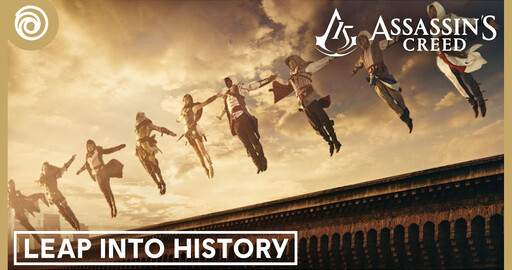Ролик "15-летие Assassin's Creed: совершите прыжок в историю"