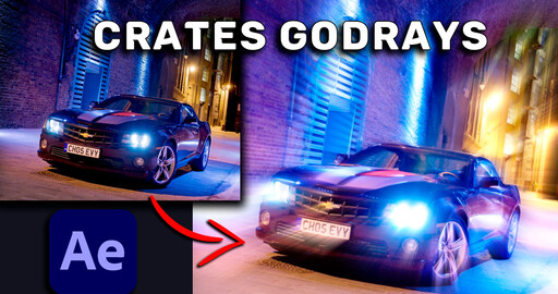 Бесплатный плагин Crates Godrays After Effects | Простой, но крутой !