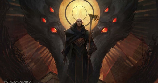 История персонажа Соласа из игры "Dragon Age: Dreadwolf"