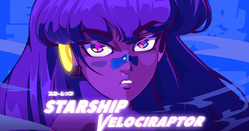 Музыкальный клип "Starship Velociraptor"