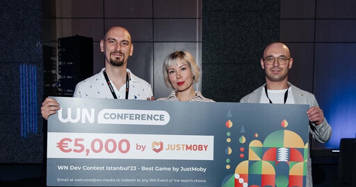 Cyber Wars получила награду "Лучшая игра" по выбору главного спонсора на WN Conference Istanbul