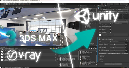 Конвертируем 3ds max в Unity с помощью плагина автоматически.