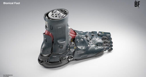 Making of "Mecha foot"