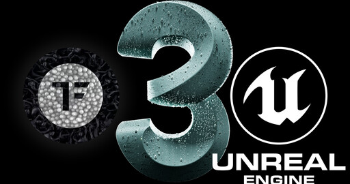 3dsMax Export TyFlow to import files UE5