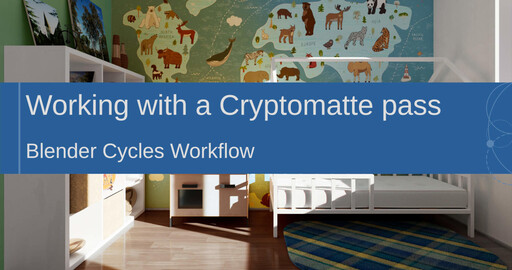 ПРИМЕНЕНИЕ CRYPTOMATTE PASS В CYCLES