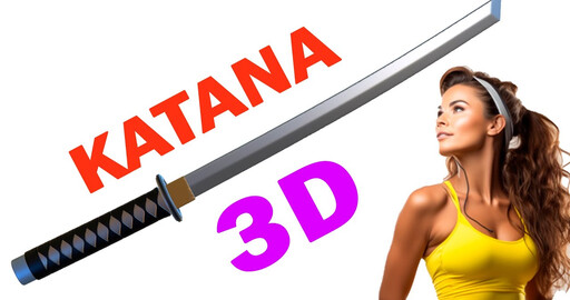 Катана в Zbrush