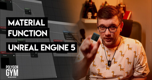 Разбираем Material Function на примере. Unreal Engine 5