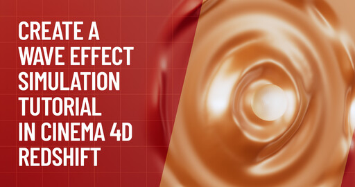 Создание симуляции волнового эффекта в Cinema 4D
