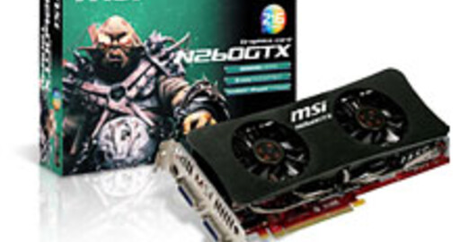 Новая серия графических карт MSI 260GTX