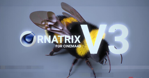 Состоялся релиз Ephere выпускает Ornatrix 3 для Cinema 4D