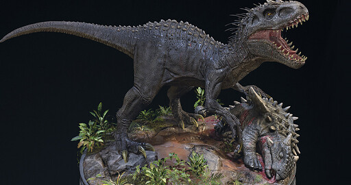 Making Of "INDOMINUS REX"