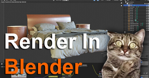 Рендер в Blender. Понятно, просто, быстро, красиво.