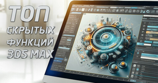 ТОП ФУНКЦИЙ 3DS MAX, О КОТОРЫХ ВЫ ВОЗМОЖНО НЕ ЗНАЛИ