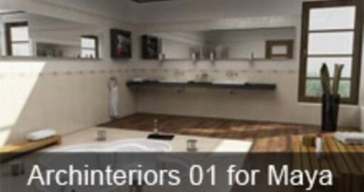 Archinteriors 01 для Maya