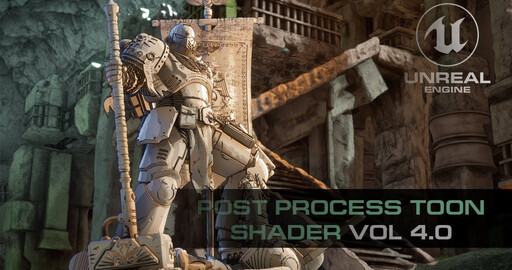 Материалы Unreal Engine 5: Post Process Toon Shader с нуля