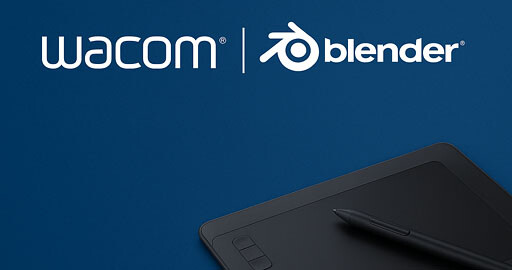 Wacom стала новым корпоративным партнером Blender