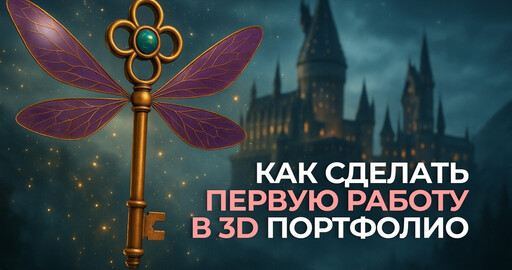 Как в Blender создать первую 3d-модель для своего портфолио?