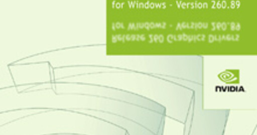 NVIDIA GeForce / ION Driver 260.89