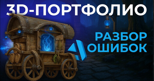 Разбор ошибок в портфолио 3D-художника