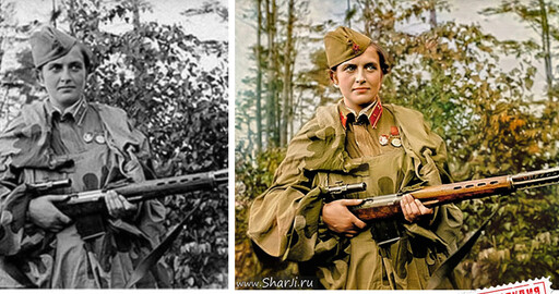 Уроки Фотошоп. Реставрация исторических снимков. Раскрашивание черно-белой фотографии.