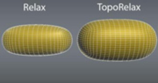 Модификатор TopoRelax для 3ds Max