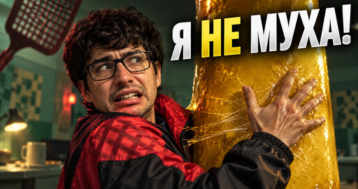 МУХА — кто кем играет? | AI-короткометражка