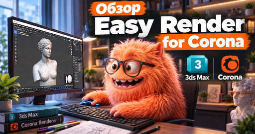 Рутина ОТМЕНЯЕТСЯ! Обзор Easy Render for Corona