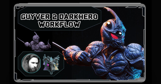 Создание Guyver 2 DarkHero