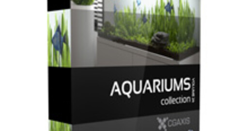 Выпущен CGAxis Models Volume 24 Aquariums