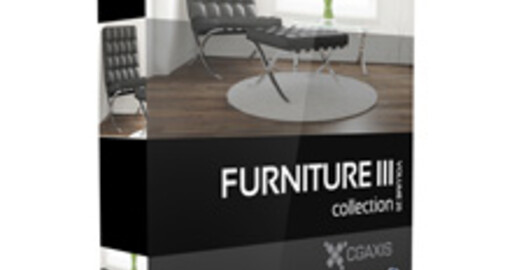 Выпущен CGAxis Models Volume 25 Furniture III