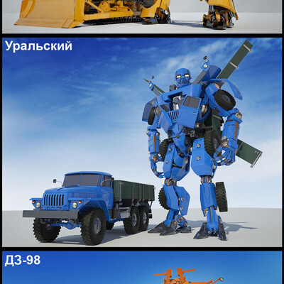 Трансформеры. Сделанно в России.