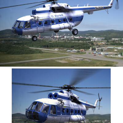 Вертолёт Ми-8