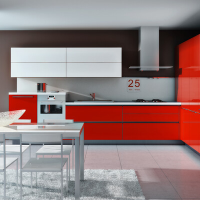 Кухня red