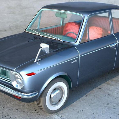Toyota corolla 1966-1968г