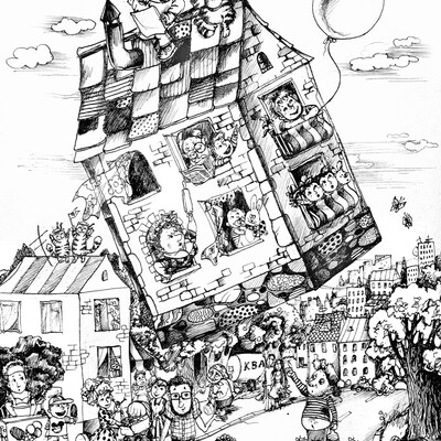 Flying House