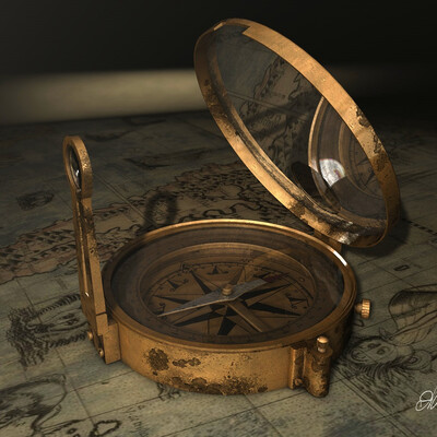 Antique Compass