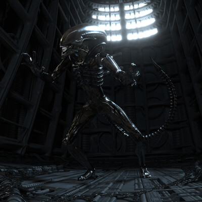 Alien in Cold Light