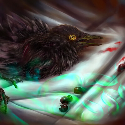 Sick bird