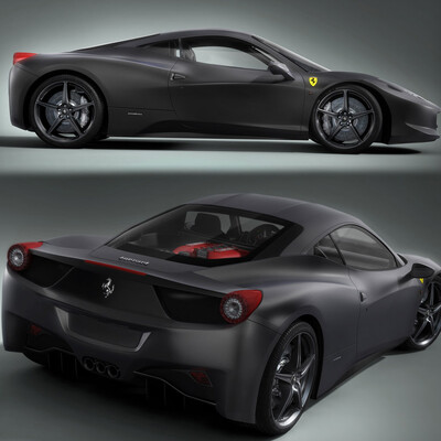 Ferrari F458 Italia Black Edition