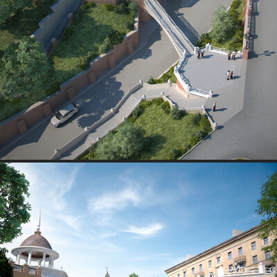 Каменный мост в г.Воронеже