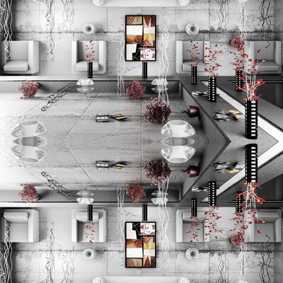 mirrored