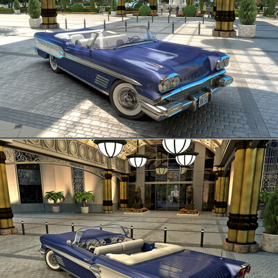 Pontiac Bonneville 1958 года