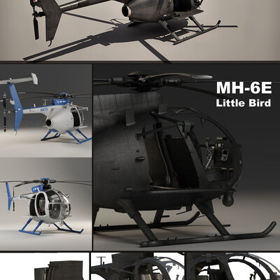 Вертолет MH-6E Little Bird