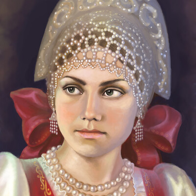 Русская красавица