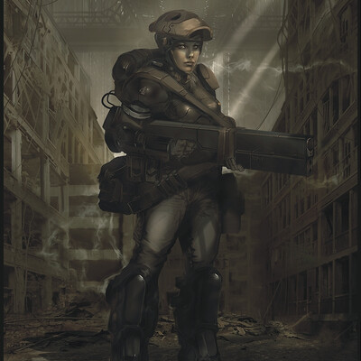 Girl soldier