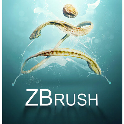 organic logotype ZBrush