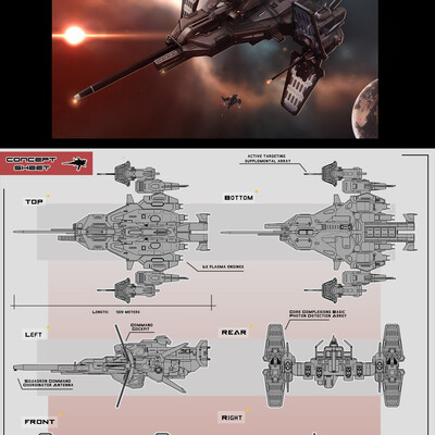 EVE online ship(Concept)