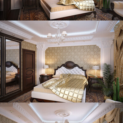 Классическая спальня
